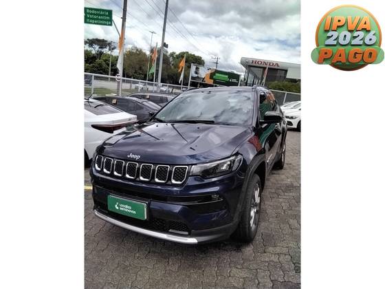 JEEP COMPASS 1.3 T270 TURBO FLEX LONGITUDE AT6